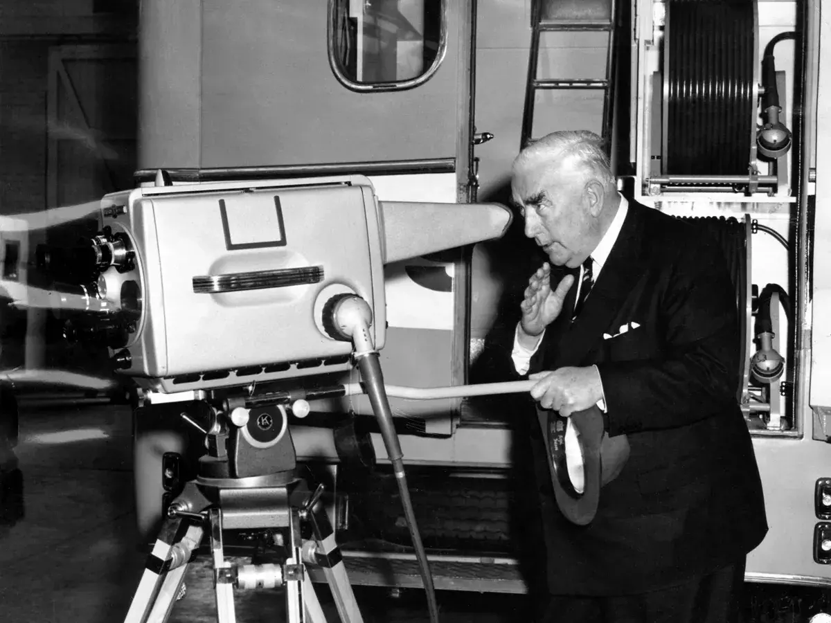 Robert Menzies with Camera 